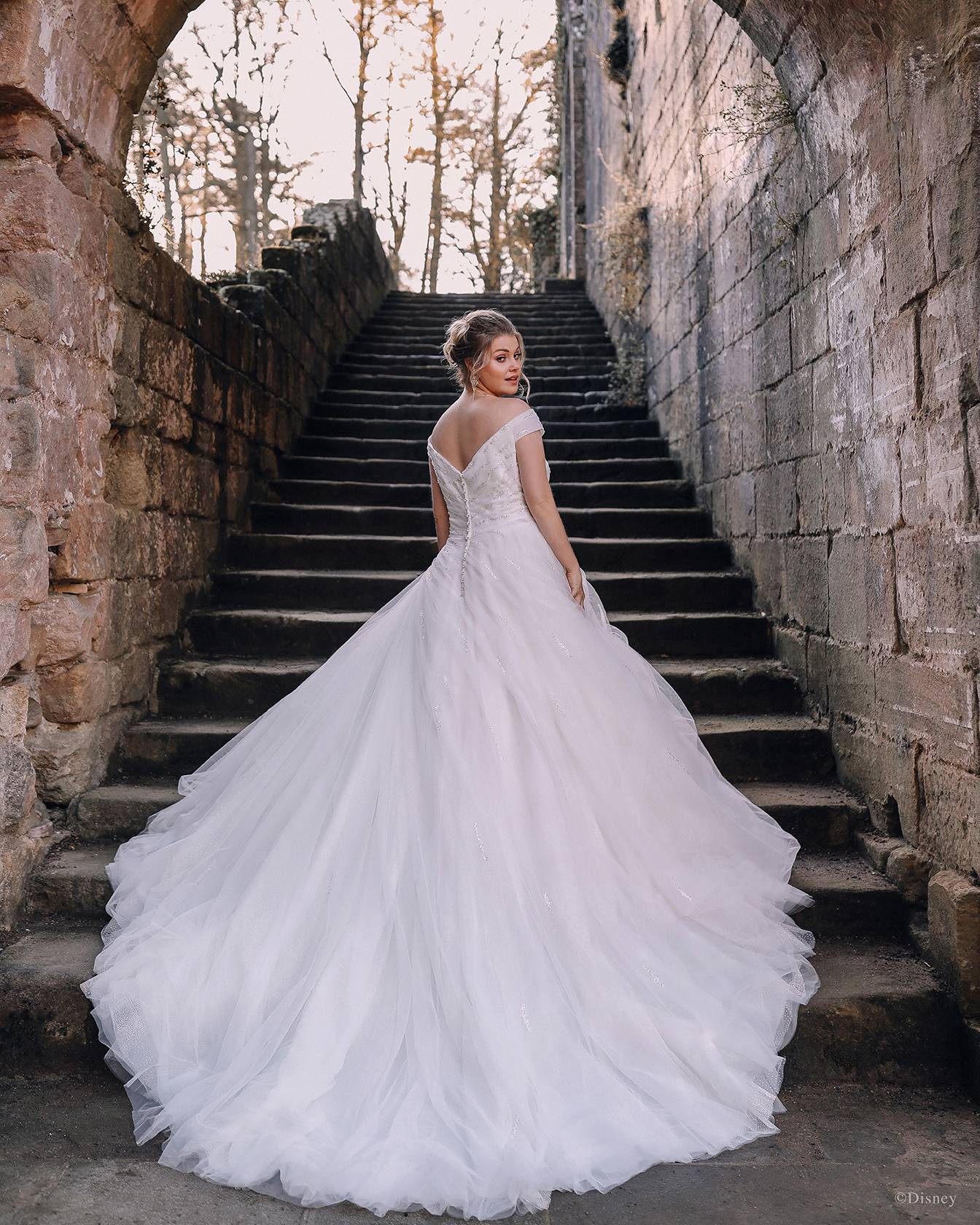 Long Sleeve Princess Wedding Dress | escapeauthority.com