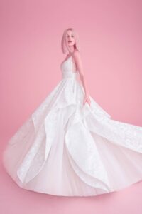 princess wedding dress, fairy tale wedding dress, hayley paige, markle gown