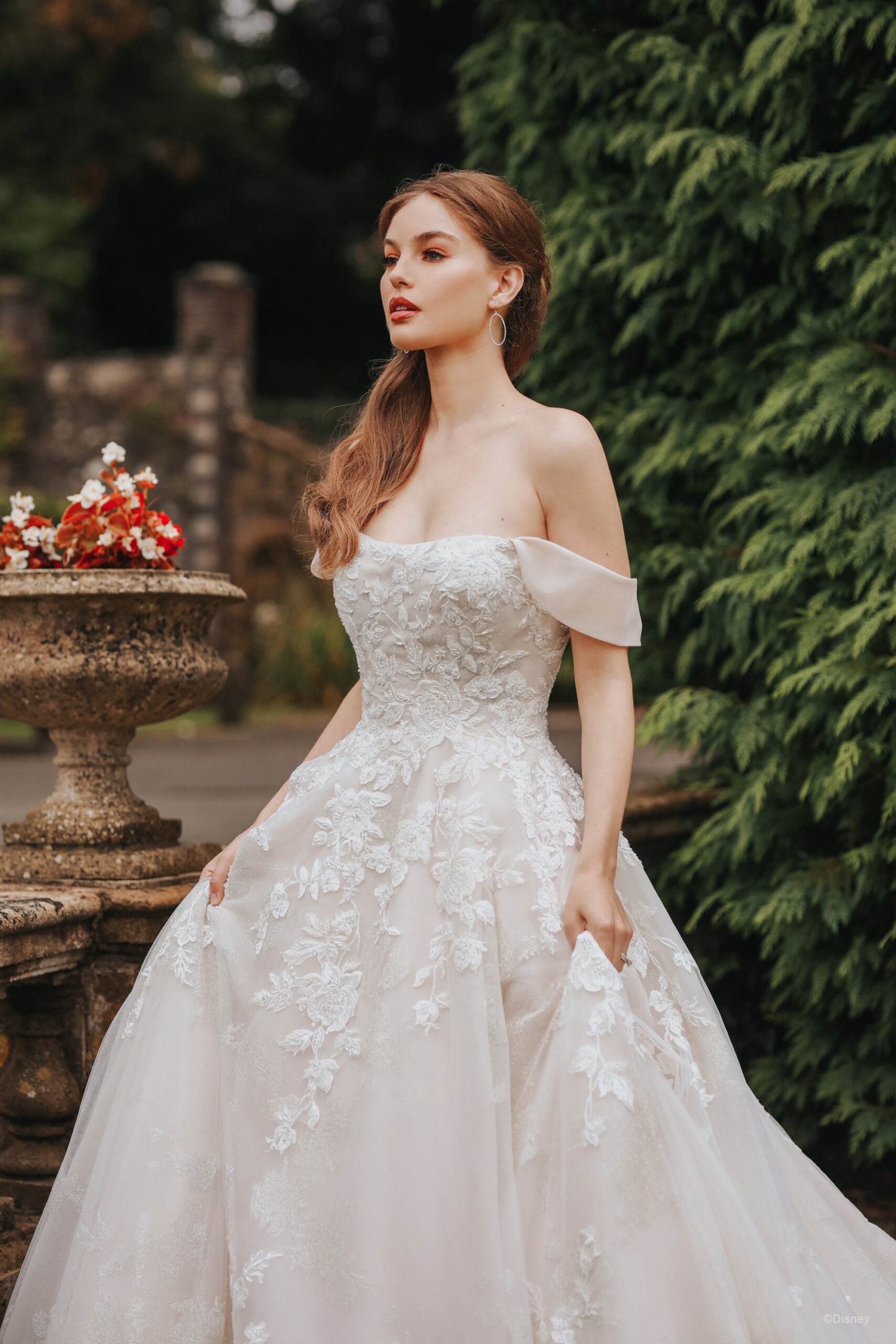 belle wedding dress, beauty and the beast, disney wedding dress, disney wedding dress shop, disney fairy tale weddings collection