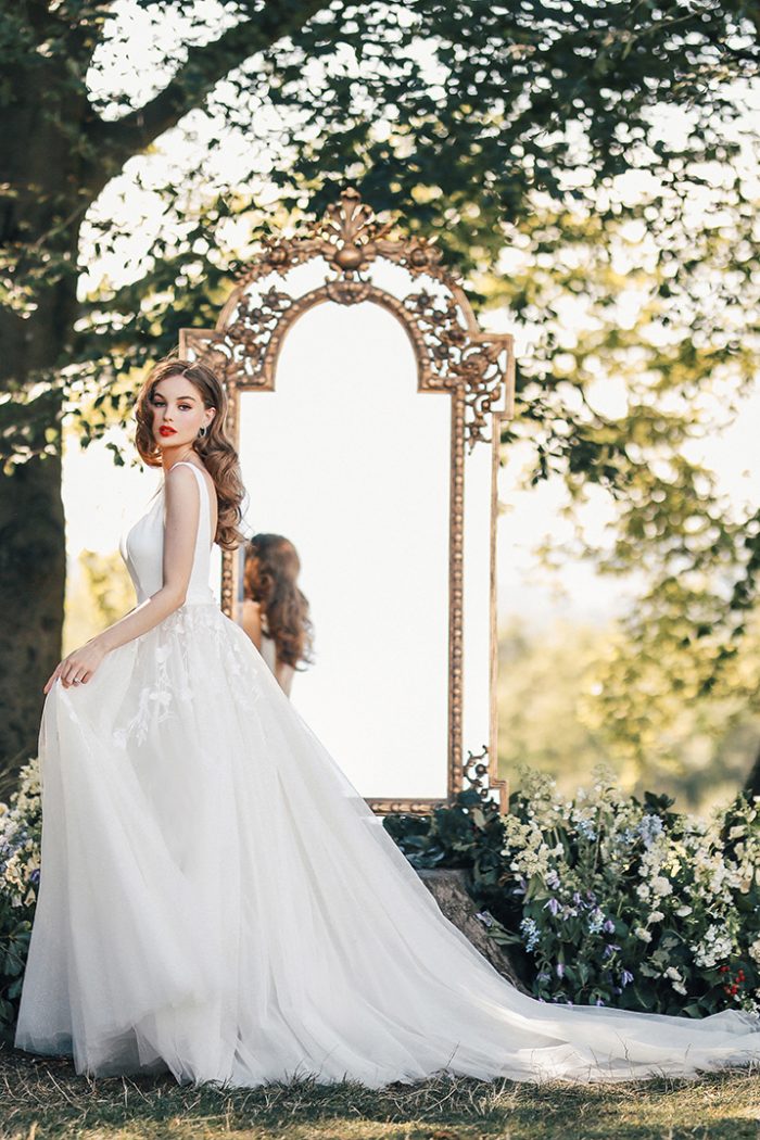 snow white D317, allure bridals, disney fairy tale weddings, disney wedding dress
